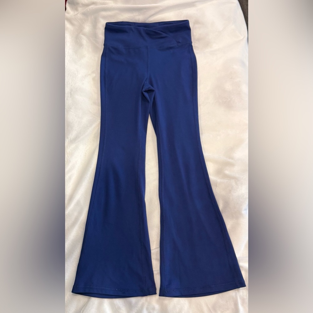 90 Degree By Reflex Navy Girls' Pants Leggings 7/8